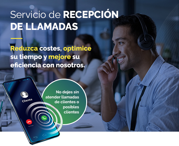 Servicio de RECEPCIÓN DE LLAMADAS