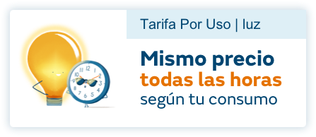 Naturgy. Tarifa por uso, mismo precio todas las horas según tu consumo